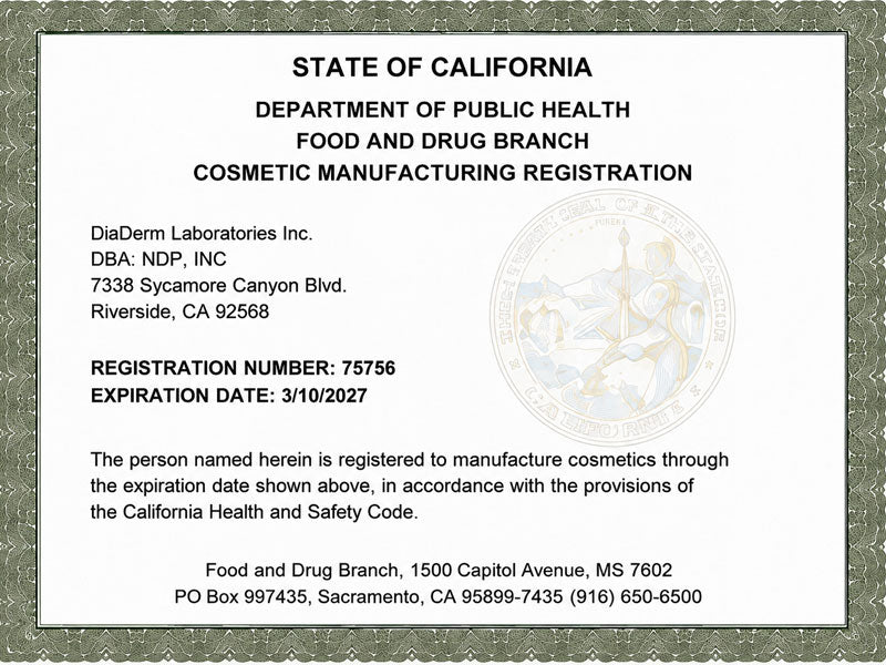 REGISTERED & COMPLIANT