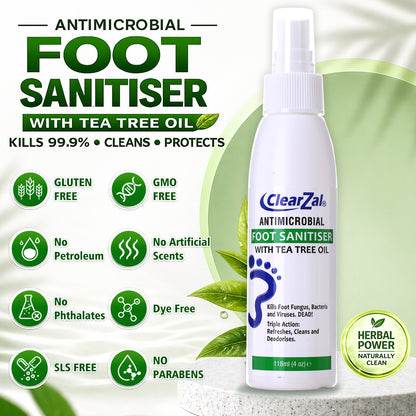 ClearZal® Antimicrobial Foot Sanitiser