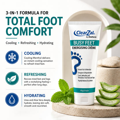 ClearZal® Busy Feet
