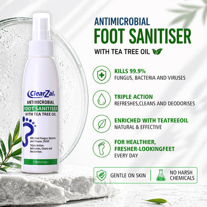 ClearZal® Antimicrobial Foot Sanitiser