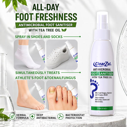 ClearZal® Antimicrobial Foot Sanitiser
