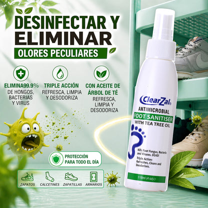 ClearZal® Antimicrobial Foot Sanitiser