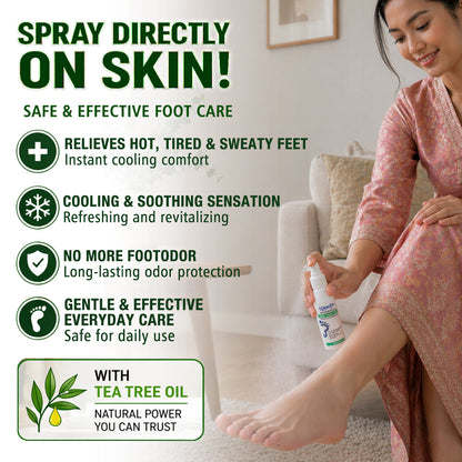 ClearZal® Antimicrobial Foot Sanitiser