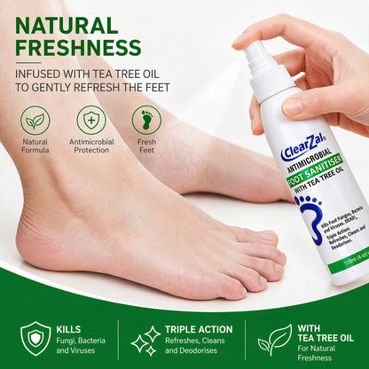 ClearZal® Antimicrobial Foot Sanitiser