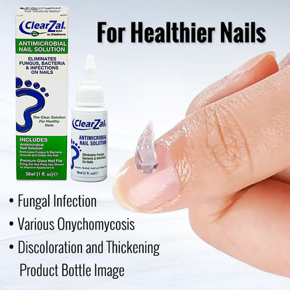 ClearZal® BAC Antimicrobial Nail Solution