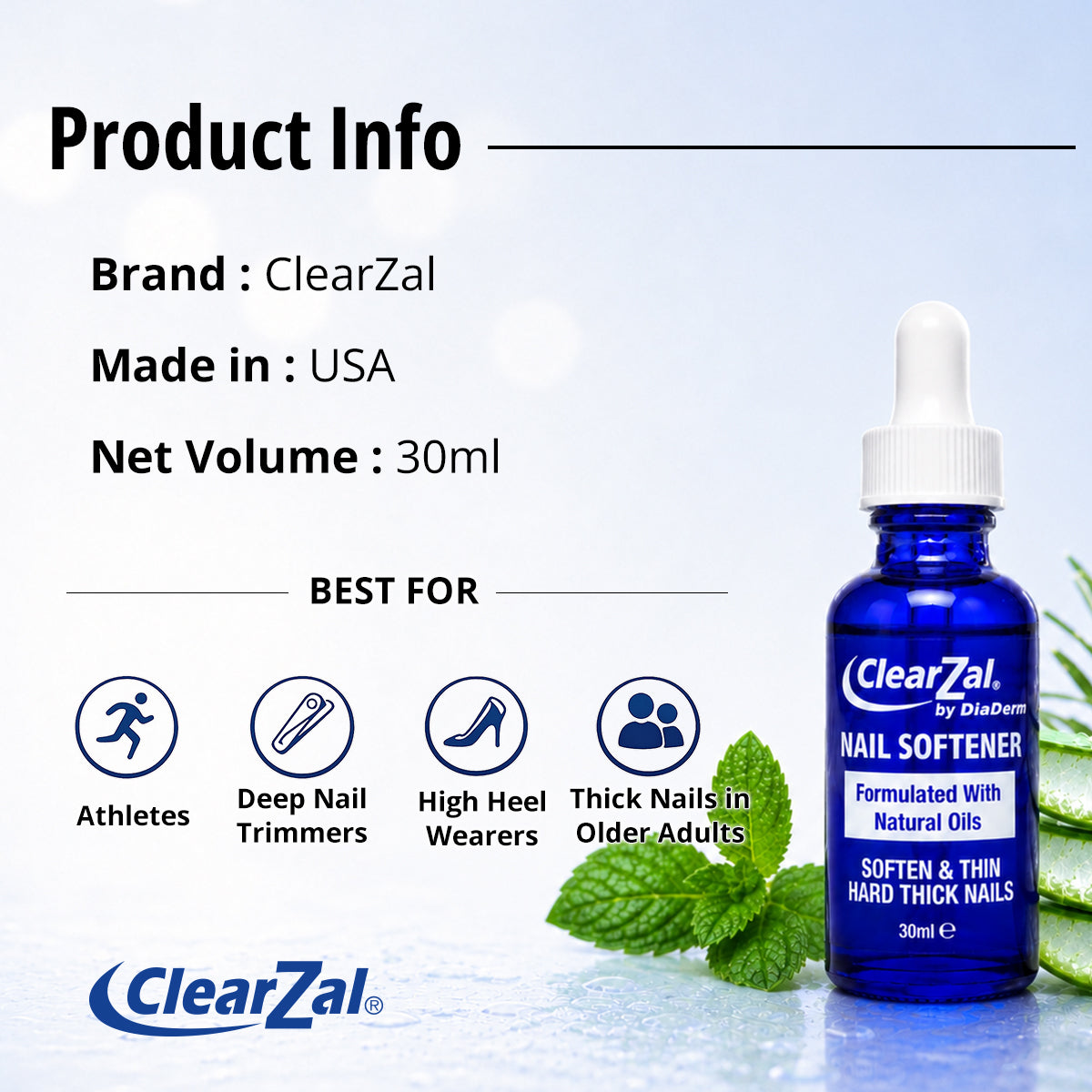 ClearZal® Nail Softener