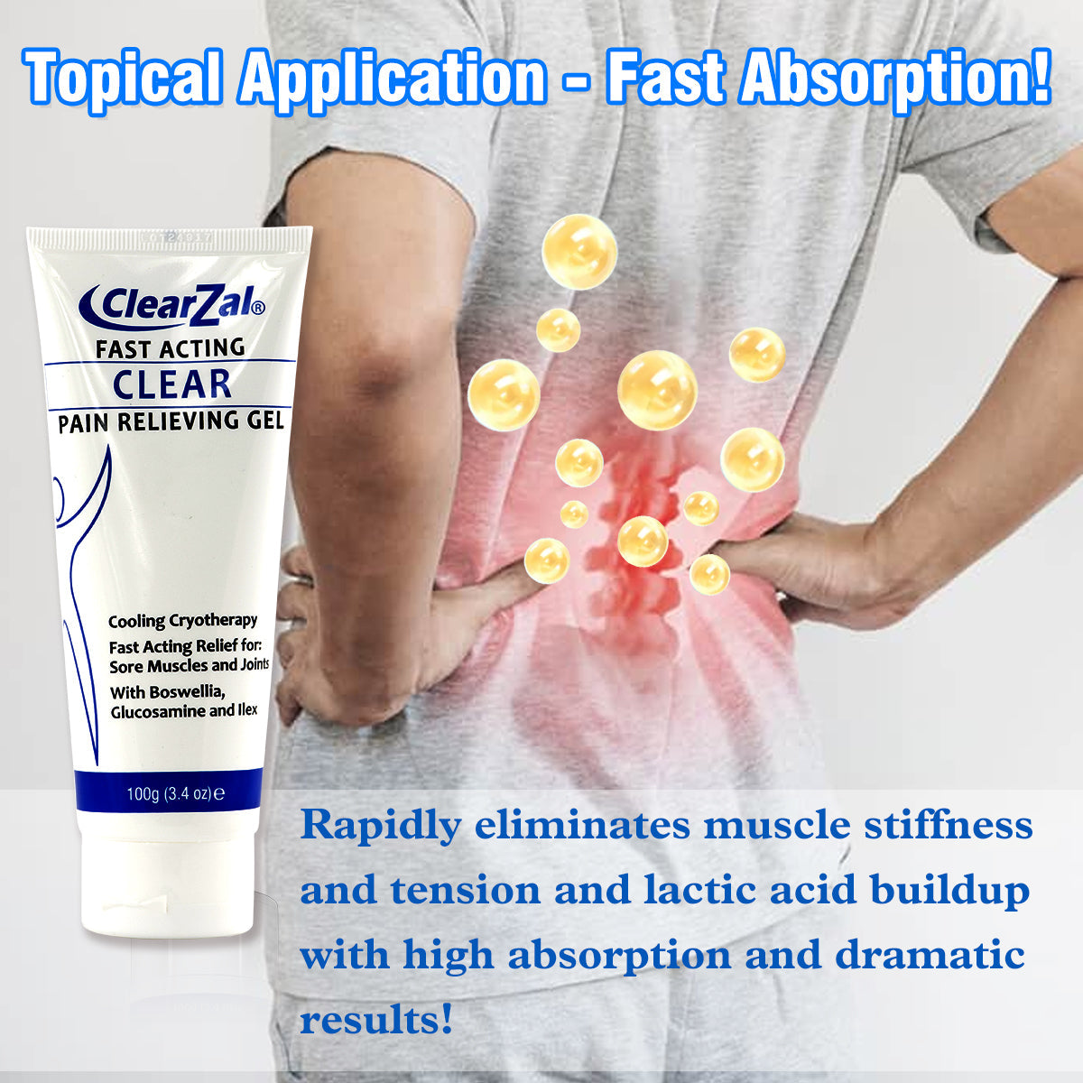 ClearZal® Pain Relieving Gel