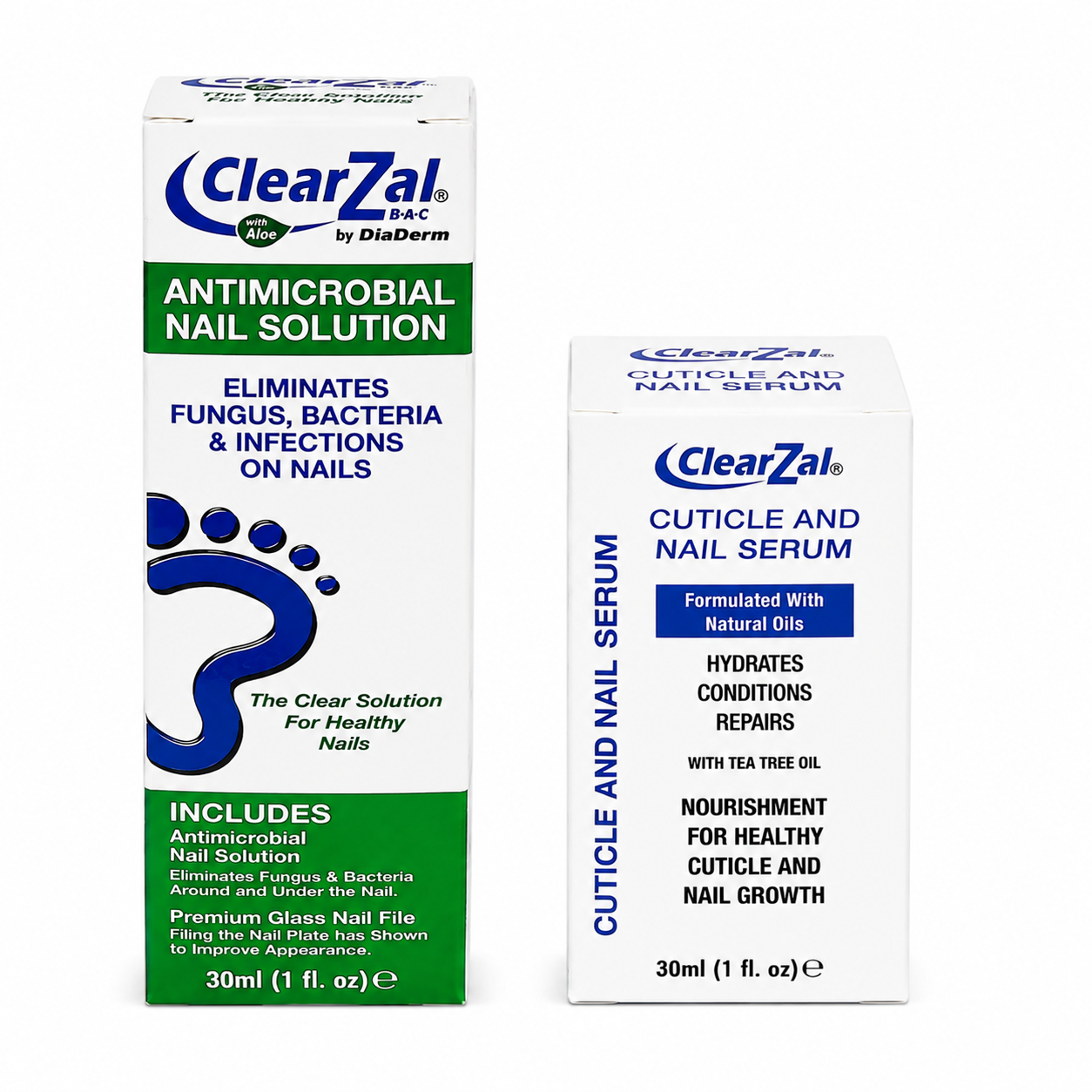 ClearZal® Nail BAC DUO Complete Nail Care System