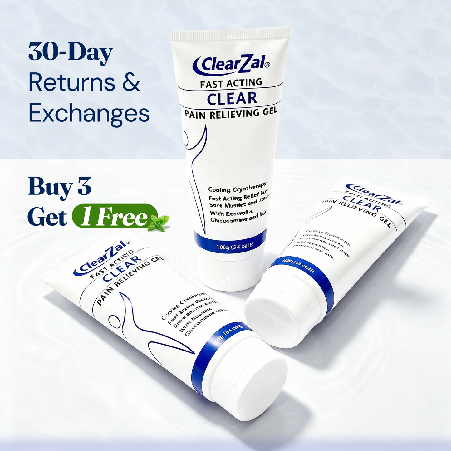 ClearZal® Pain Relieving Gel