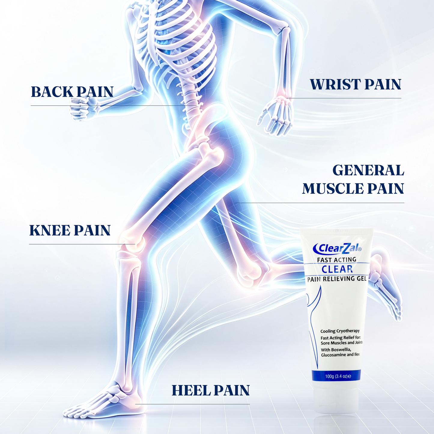 ClearZal® Pain Relieving Gel