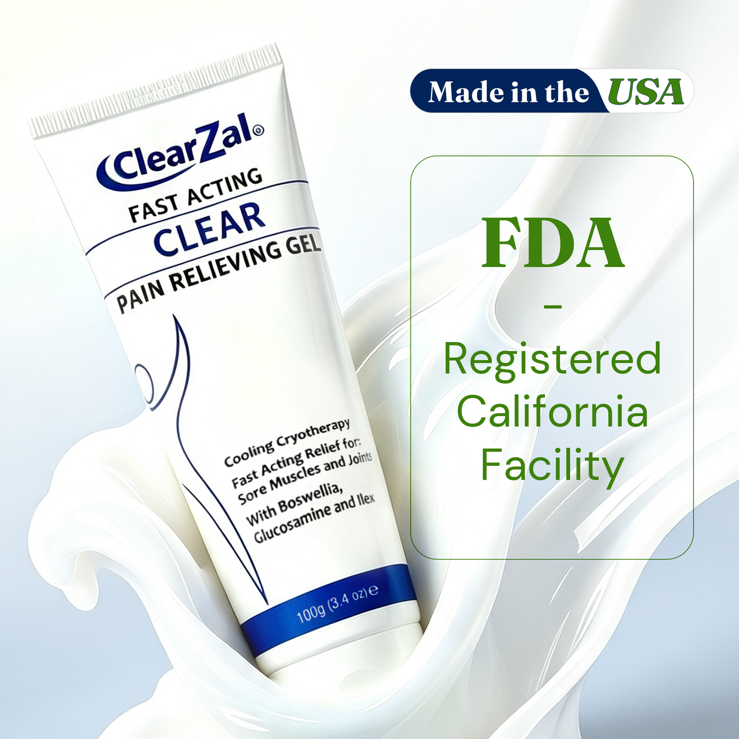 ClearZal® Pain Relieving Gel