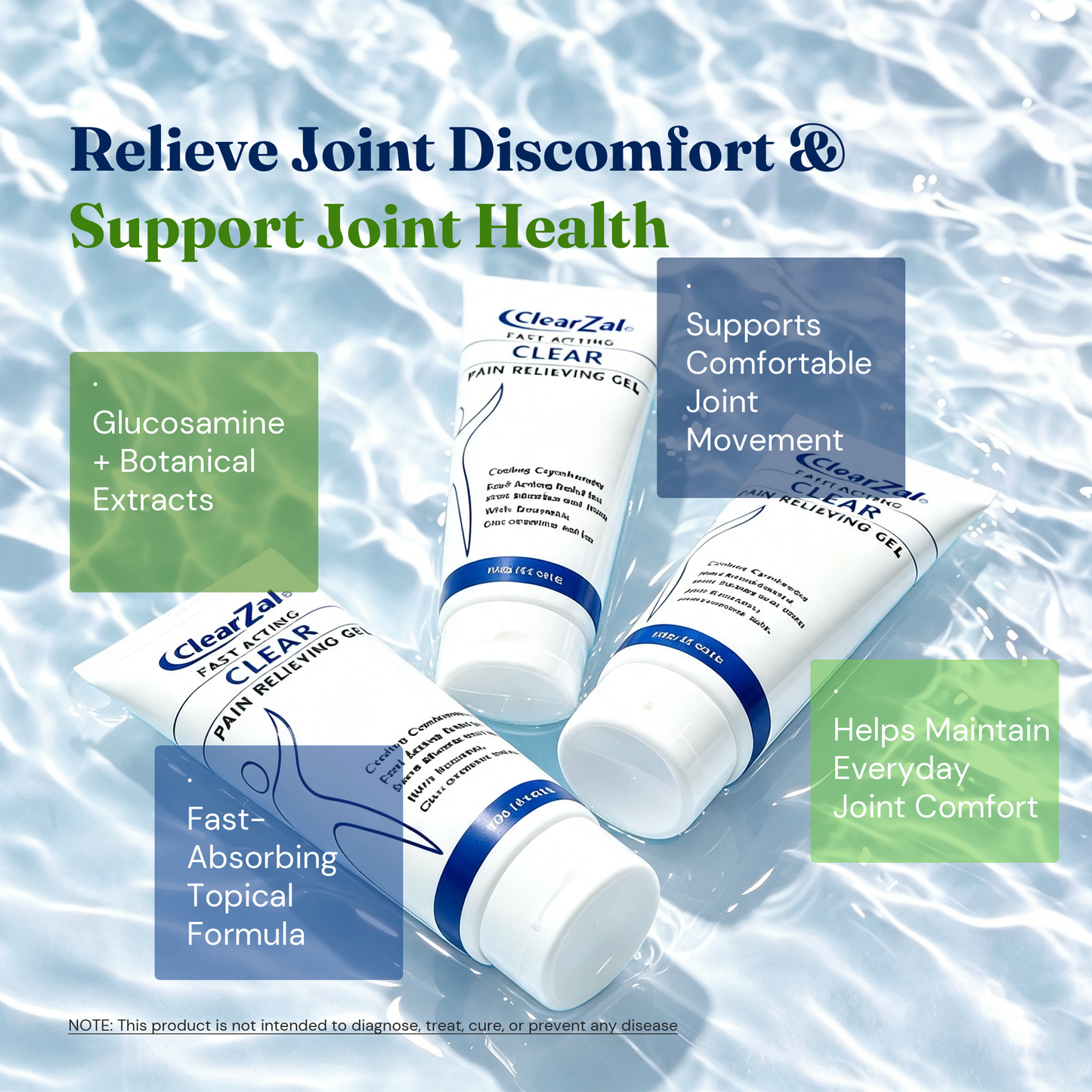 ClearZal® Pain Relieving Gel