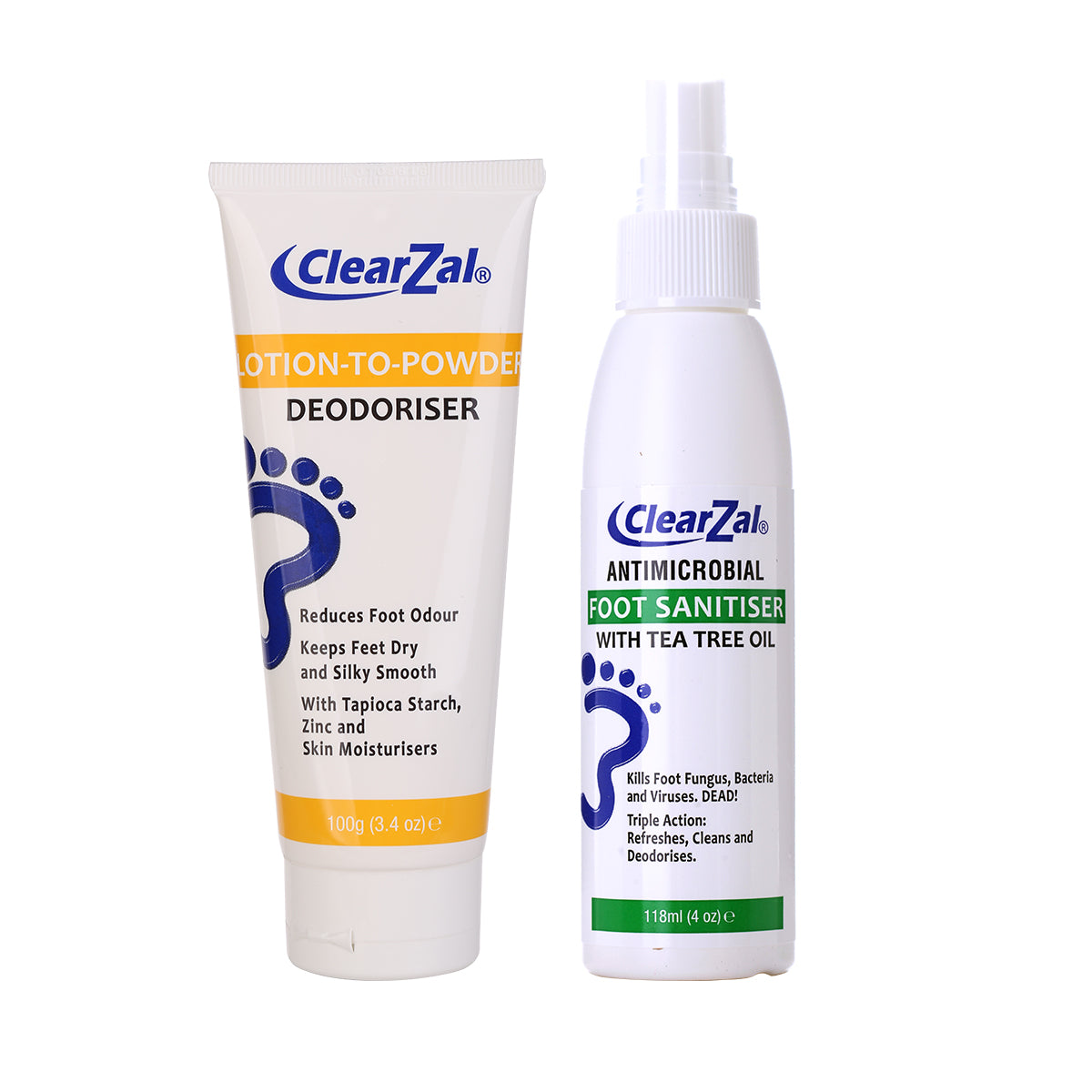 ClearZal® Lotion to Powder Deodoriser