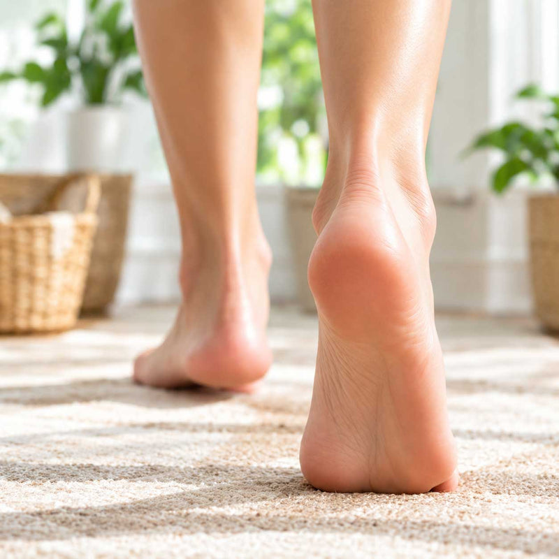 Feet feel cleaner and calmer