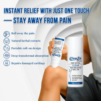 ClearZal® Pain  Gel Roll On