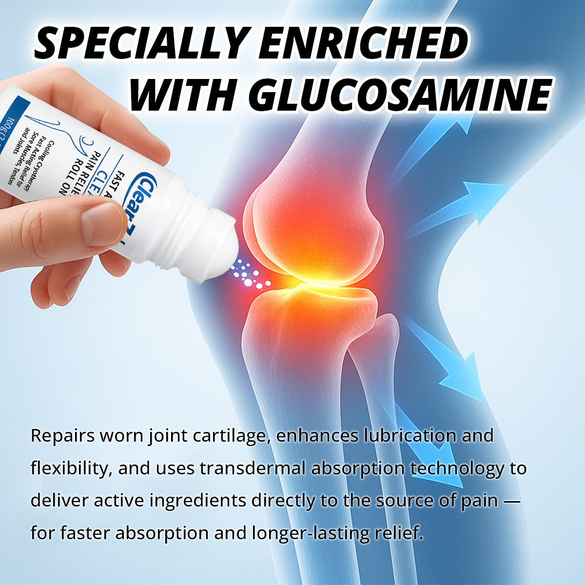 ClearZal® Pain  Gel Roll On